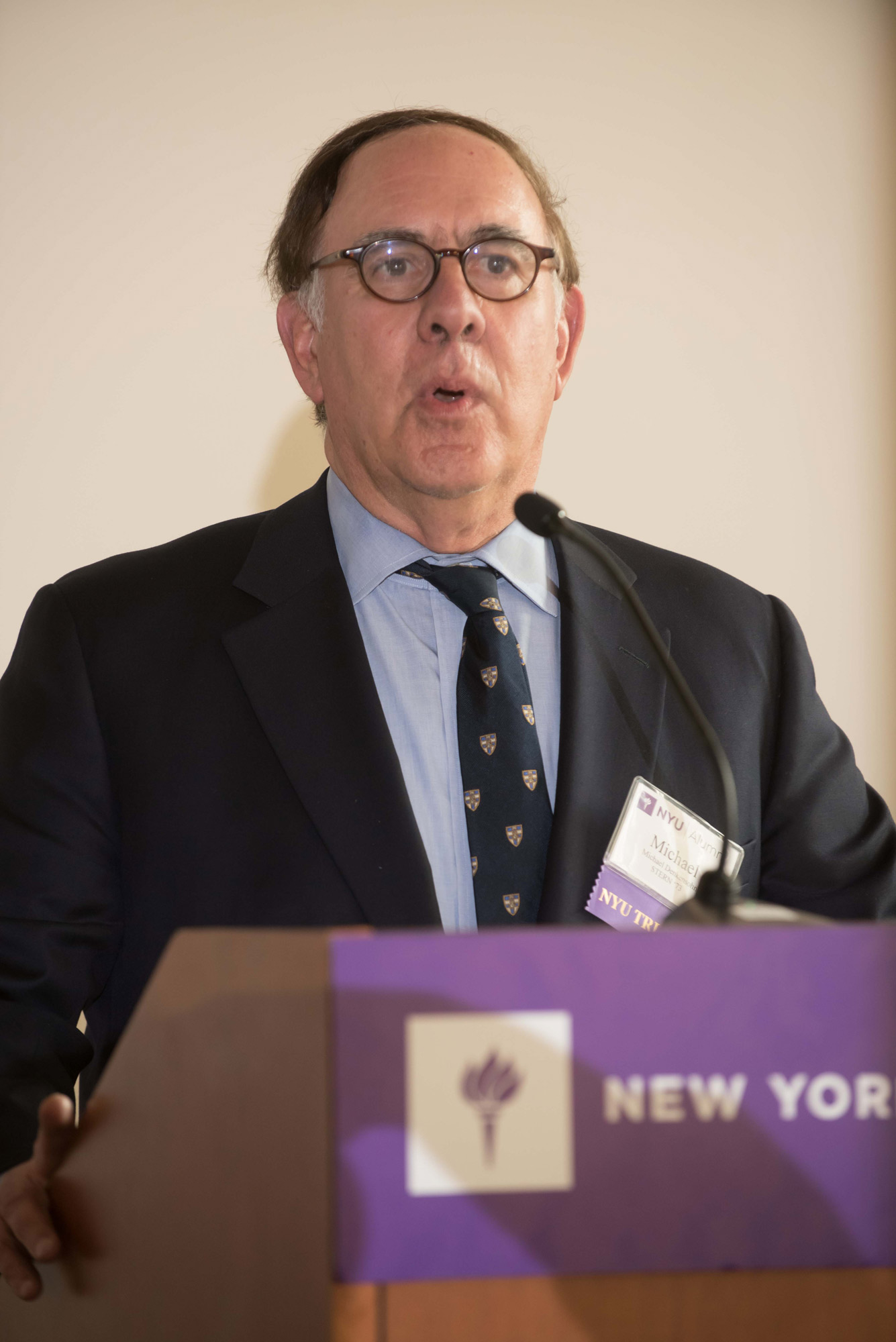 Michael P. Denkensohn (STERN ’73) acceptance speech