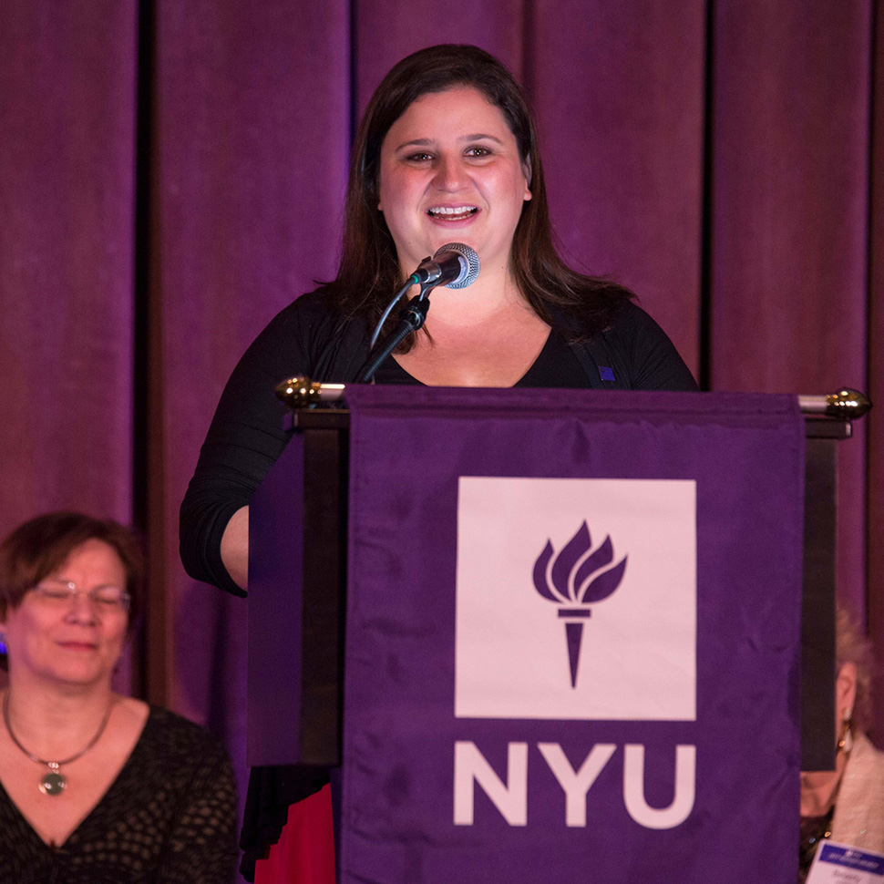 Cristi Marie Hegranes (GSAS ’05)'s acceptance speech