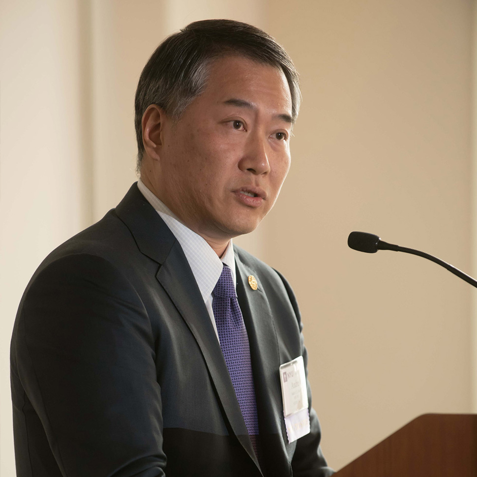 Andre J.L. Koo (SPS ’93, STERN ’94)'s acceptance speech
