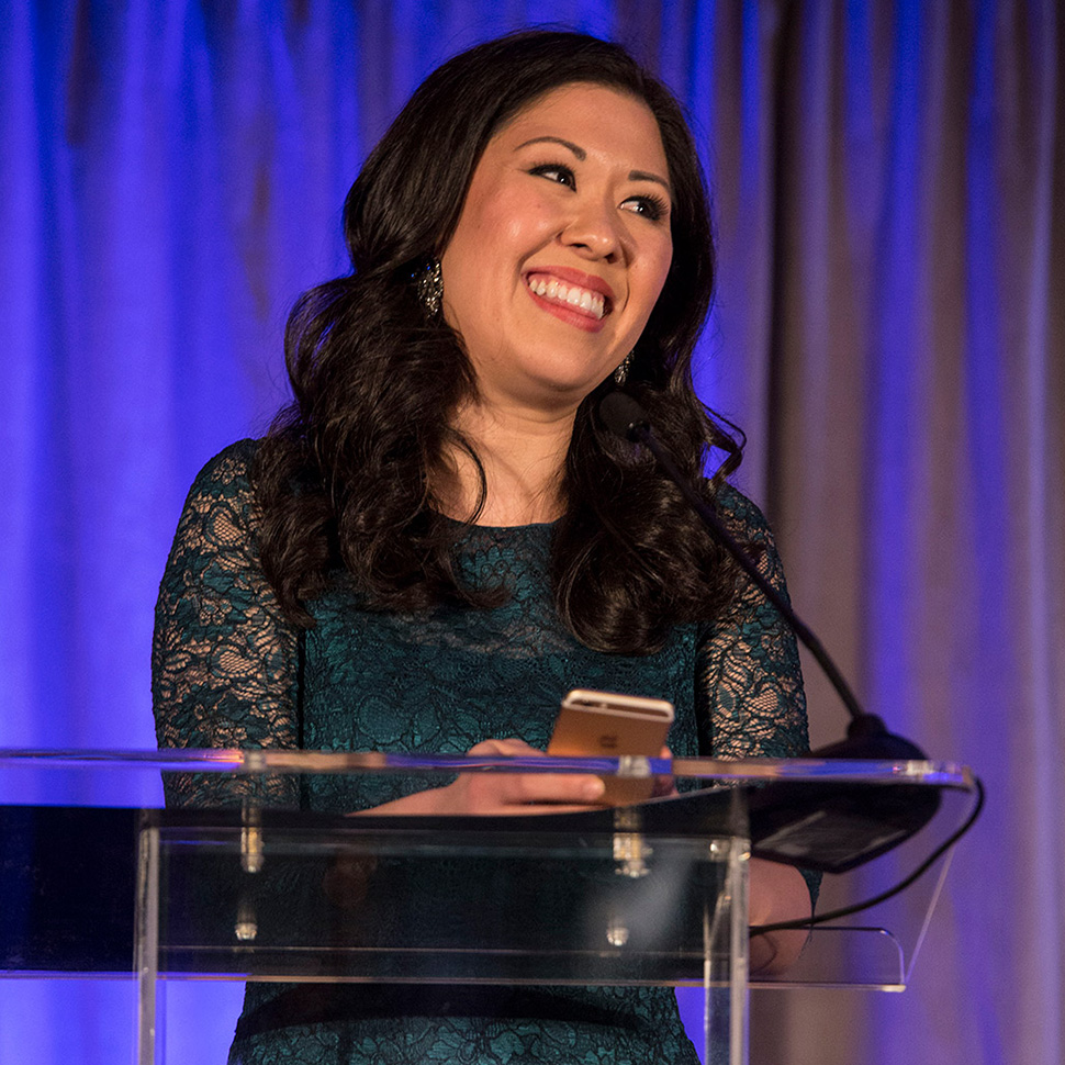 Ruthie Ann Miles (STEINHARDT ’07) speaking